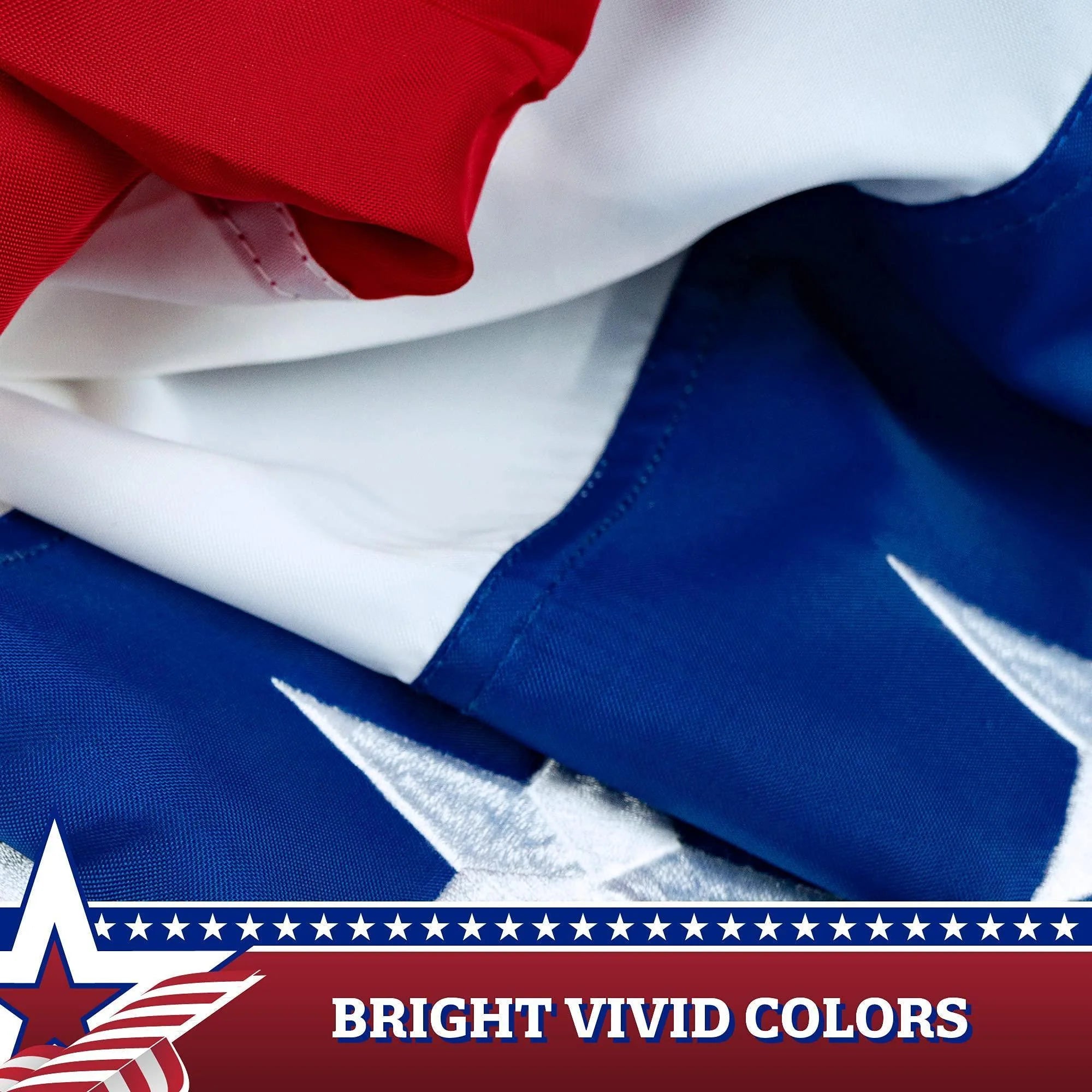 American USA Pleated Fan Flag 3X6 Feet American USA Bunting Decoration Flags