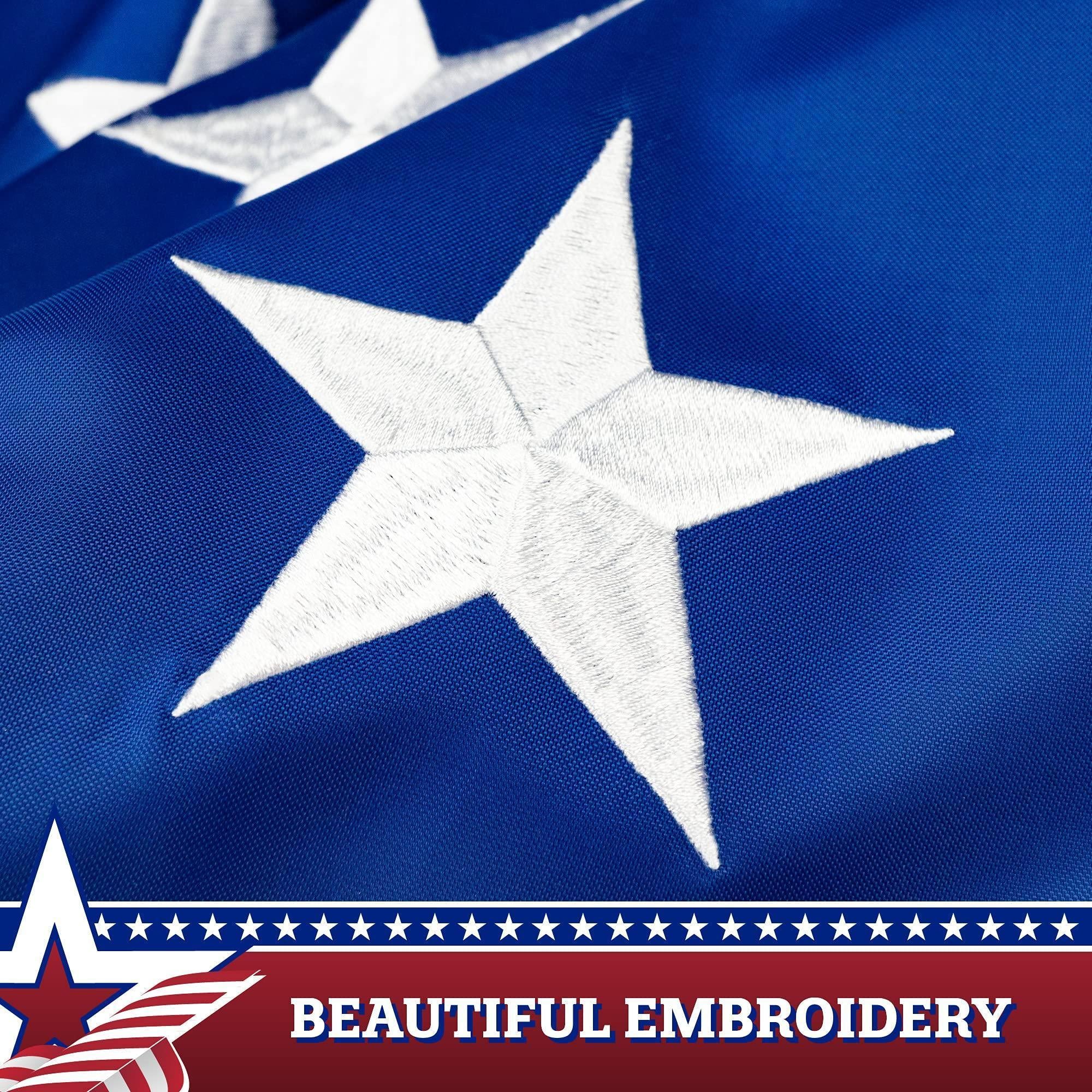 American USA Pleated Fan Flag 3X6 Feet American USA Bunting Decoration Flags